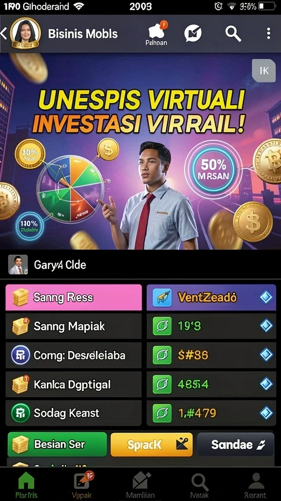 lion4d - Tampilan karakter yang menarik dan penuh warna.