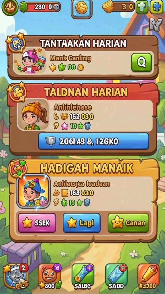 nikmat777 - Tampilan antarmuka yang menarik dan mudah digunakan.