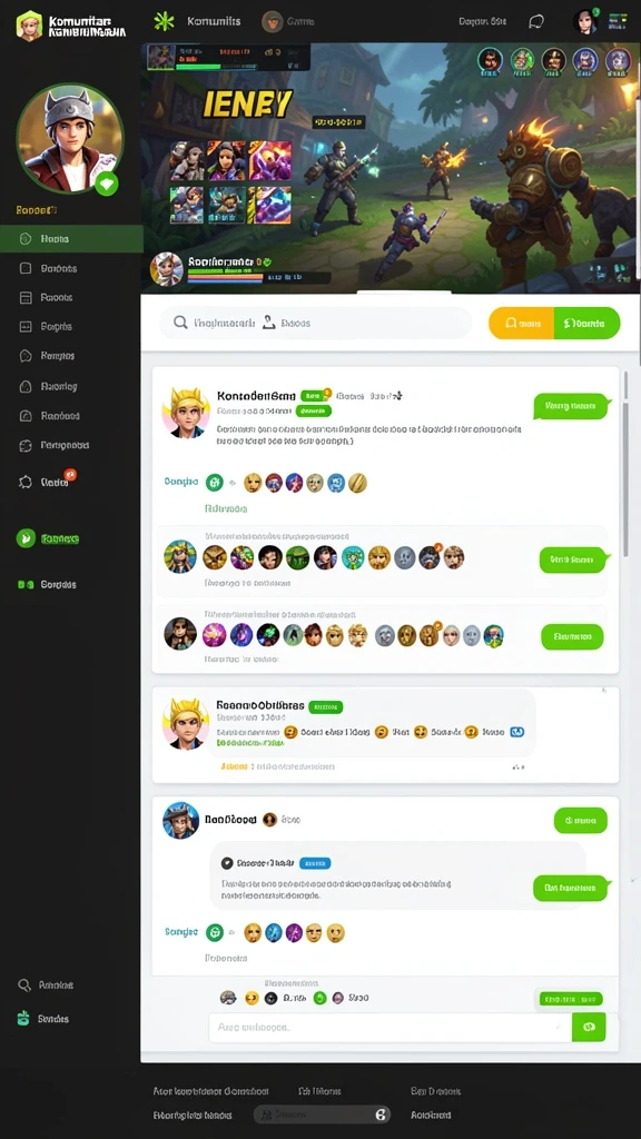 rpgame - Tampilan karakter utama yang khas dan menarik.
